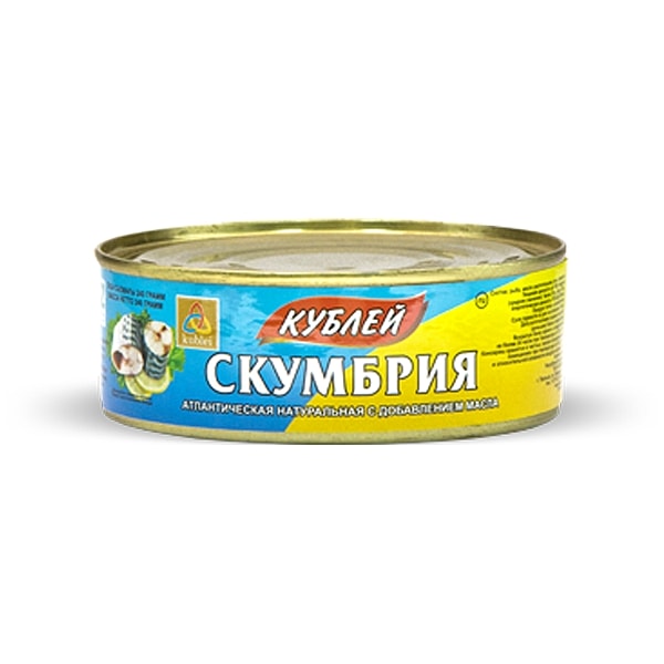 Скумбрия с добавлением масла